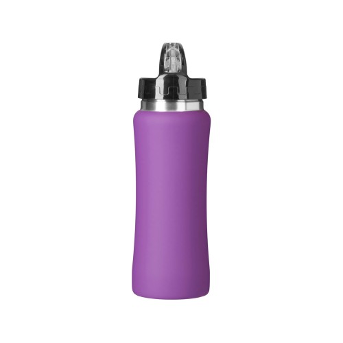 Бутылка для воды "Bottle C1", сталь, soft touch, 600 мл, фиолетовый