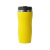 Термокружка "Double wall mug C1", soft touch, 350 мл, желтый