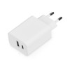 Сетевое зарядное устройство c выходами USB-A и USB-C «Recharger», 10 Вт, белый