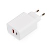 Сетевое зарядное устройство c выходами USB-A и USB-C «Recharger Pro», быстрая зарядка QC/PD, 30 Вт, белый