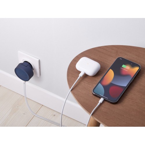 Адаптер питания USB Poweron, темно-синий