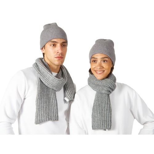 Подарочный набор  «Nordend», серый меланж