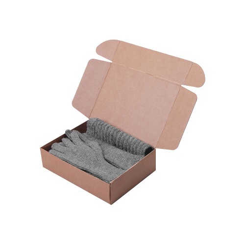 Подарочный набор  «Nordend», серый меланж