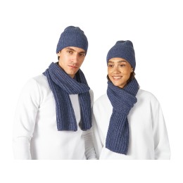 Подарочный набор  «Nordend», темно-синий меланж