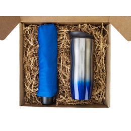 Подарочный набор «On the go» с термокружкой и зонтом