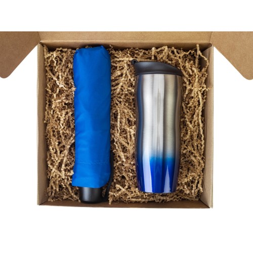 Подарочный набор «On the go» с термокружкой и зонтом