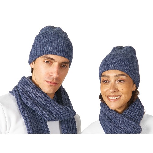 Подарочный набор  «Nordend», темно-синий меланж