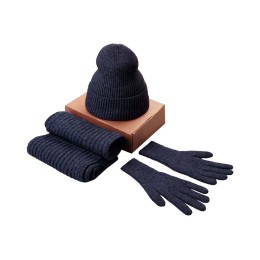 Подарочный набор  «Nordend», темно-синий меланж