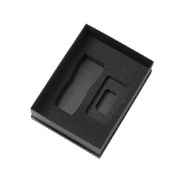 Подарочный набор c вакуумной термокружкой и повербанком С2, фиолетовый