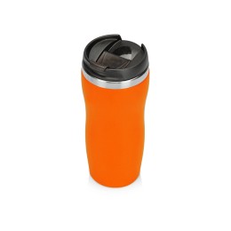 Подарочный набор c блокнотом С1, ручкой и термокружкой Mony Steel, оранжевый