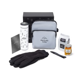 Подарочный набор «Re:m. Step»  с термосом, перчатками и сумкой