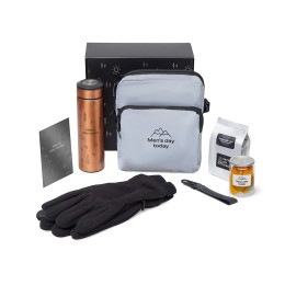 Подарочный набор «Re:m. Step»  с термосом, перчатками и сумкой