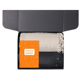 Подарочный набор «Re:y. Haven»  с пледом, кружкой и чаем