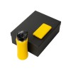 Подарочный набор с бутылкой для воды и повербанком С2, 10000 mAh, желтый