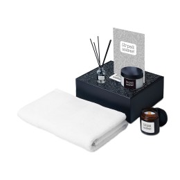 Подарочный набор «Re:y. Care» с полотенцем, солью для ванны и диффузором