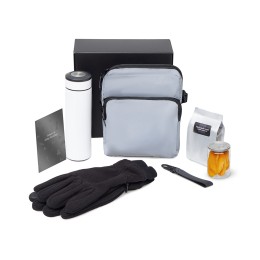 Подарочный набор «Re:m. Step»  с термосом, перчатками и сумкой