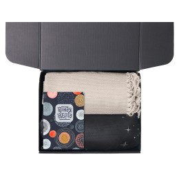 Подарочный набор «Re:y. Haven»  с пледом, кружкой и чаем