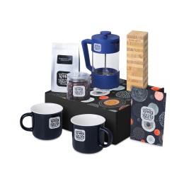 Подарочный набор «Re:y. Together»  с френчпрессом, кружками и дженгой