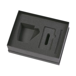 Подарочный набор c кружкой, пластиковой ручкой и повербанком С1, 5000 mAh, оранжевый