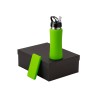 Подарочный набор с бутылкой для воды и повербанком С2, 10000 mAh, зеленое яблоко