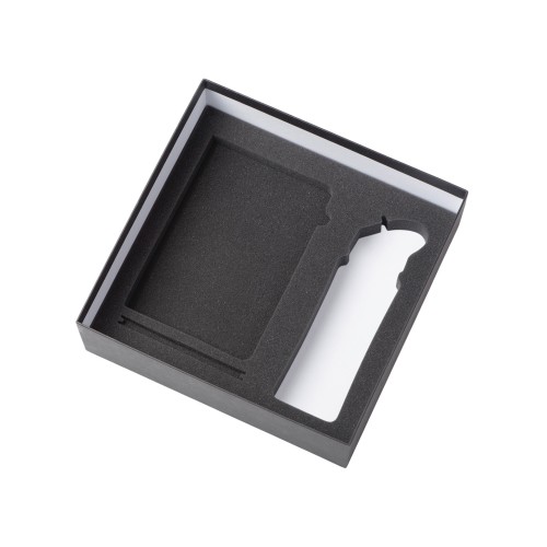 Подарочный набор c блокнотом C2, ручкой и бутылкой, фиолетовый