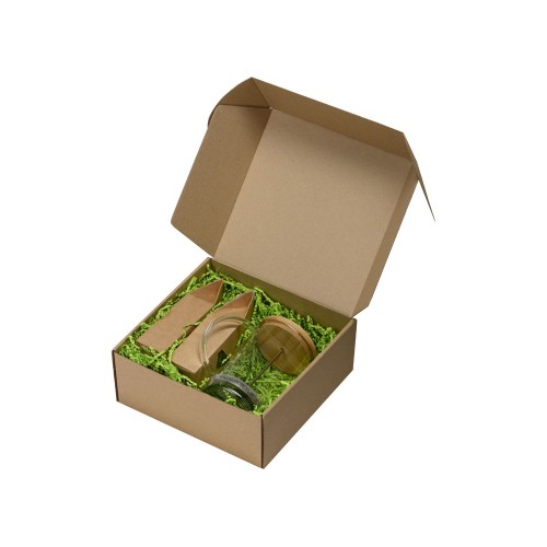 Подарочный набор с чаем и френч-прессом "Чайная композиция"