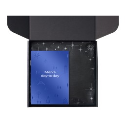 Подарочный набор «Re:m. Step»  с термосом, перчатками и сумкой