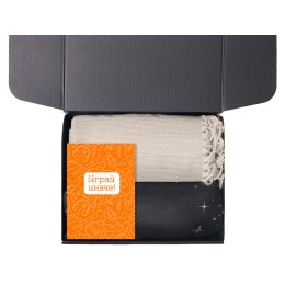 Подарочный набор «Re:y. Haven»  с пледом, кружкой и чаем