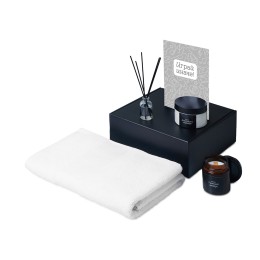 Подарочный набор «Re:y. Care» с полотенцем, солью для ванны и диффузором