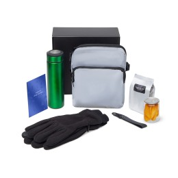 Подарочный набор «Re:m. Step»  с термосом, перчатками и сумкой