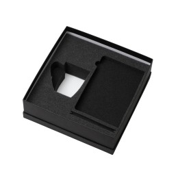 Подарочный набор с блокнотом С3, металлической ручкой и кружкой, черный