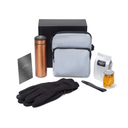 Подарочный набор «Re:m. Step»  с термосом, перчатками и сумкой