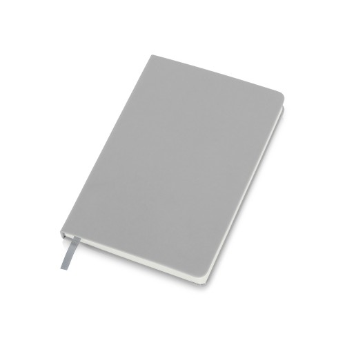 Подарочный набор c блокнотом С2, ручкой и повербанком 5000 mAh, серый