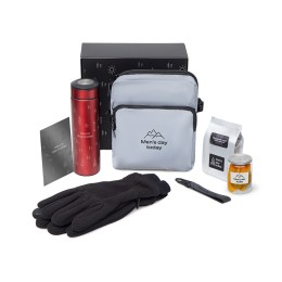 Подарочный набор «Re:m. Step»  с термосом, перчатками и сумкой