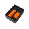 Подарочный набор с бутылкой для воды и повербанком С2, 10000 mAh, оранжевый