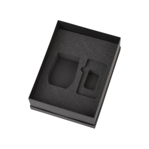 Подарочный набор с термокружкой и повербанком С1, 5000 mAh, красный