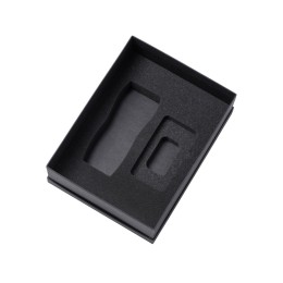 Подарочный набор c вакуумной термокружкой и повербанком С2, синий