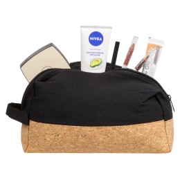 Подарочный набор с пилкой, бальзамом и расческой, черный