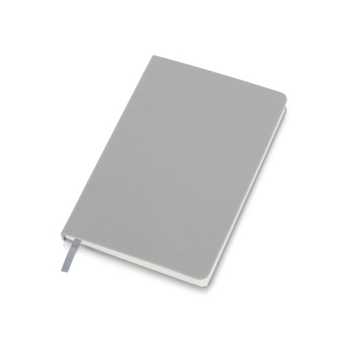 Подарочный набор с блокнотом С2, металлической ручкой и термобутылкой, серый