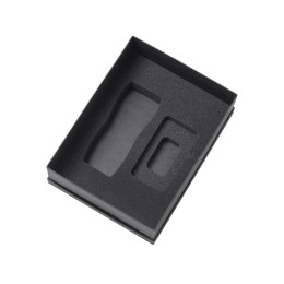 Подарочный набор c вакуумной термокружкой и повербанком С1, красный