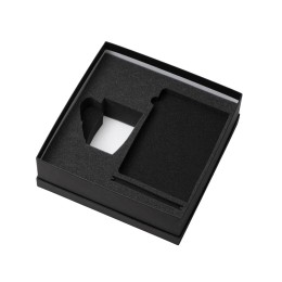 Подарочный набор с блокнотом С1, металлической ручкой и кружкой, черный
