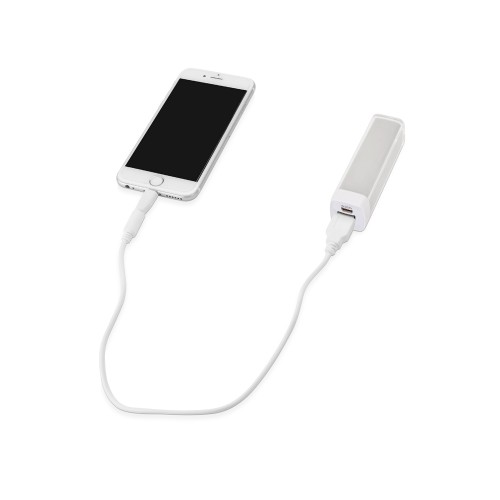 Подарочный набор Flashbank с флешкой и зарядным устройством, белый