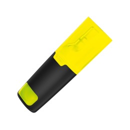 Жидкий текстовый выделитель "LIQEO HIGHLIGHTER MINI", желтый