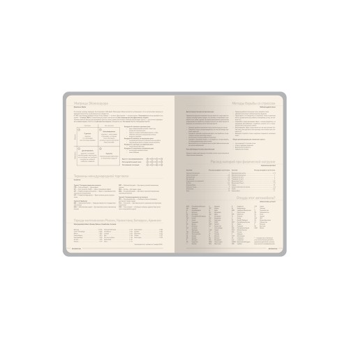 Ежедневник А5 датированный "Megapolis Nappa" на 2026, красный