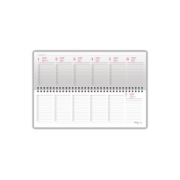 Планинг датированный «Velvet» 2026, зеленый