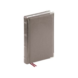 Ежедневник А5 полудатированный «Boss», серый