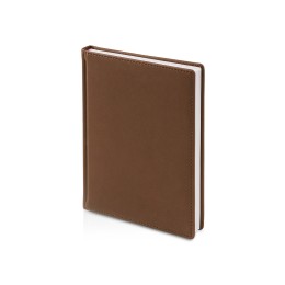 Ежедневник А5 датированный «Velvet» 2026, коричневый