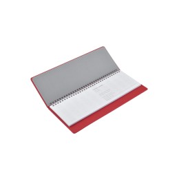 Планинг датированный «Velvet» 2026, красный