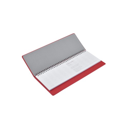 Планинг датированный «Velvet» 2026, красный