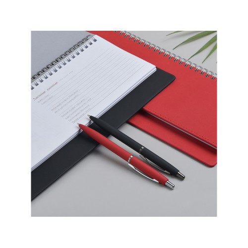 Планинг датированный «Velvet» 2026, красный